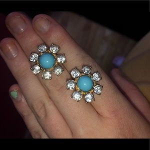 Francesca’s flower earrings